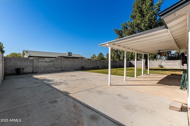 view of patio