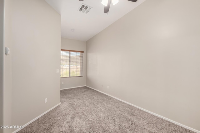 22125 N 29th Ave Unit 158, Phoenix, AZ 85027 - carpeted empty room featuring ceiling fan and baseboards
