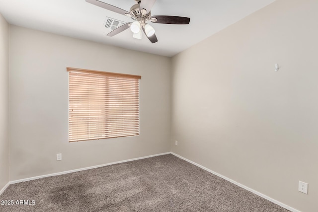 22125 N 29th Ave Unit 158, Phoenix, AZ 85027 - carpeted empty room featuring ceiling fan and baseboards