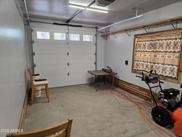 9016 W Fossil Creek Rd, Pine, AZ 85544 - garage featuring a garage door opener