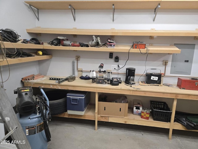9016 W Fossil Creek Rd, Pine, AZ 85544 - storage room with electric panel