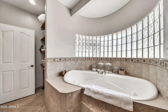 6215 E Surrey Ave, Scottsdale, AZ 85254 - full bathroom featuring a bath and tile patterned flooring
