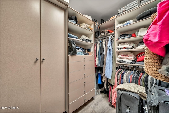 6215 E Surrey Ave, Scottsdale, AZ 85254 - walk in closet with wood finished floors