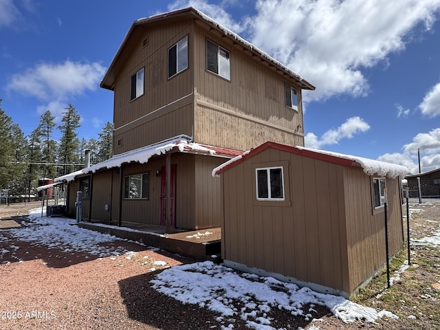 9107 W Fossil Creek Rd, Strawberry, AZ 85544 - snow covered property
