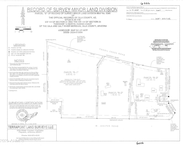 9107 W Fossil Creek Rd, Strawberry, AZ 85544 - view of home floor plan