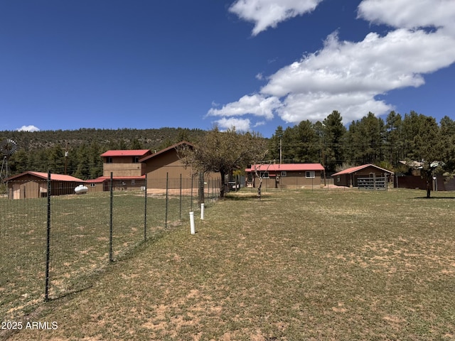 9107 W Fossil Creek Rd, Strawberry, AZ 85544 - view of yard