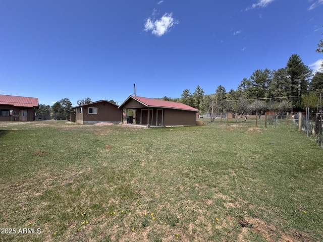 9107 W Fossil Creek Rd, Strawberry, AZ 85544 - view of yard