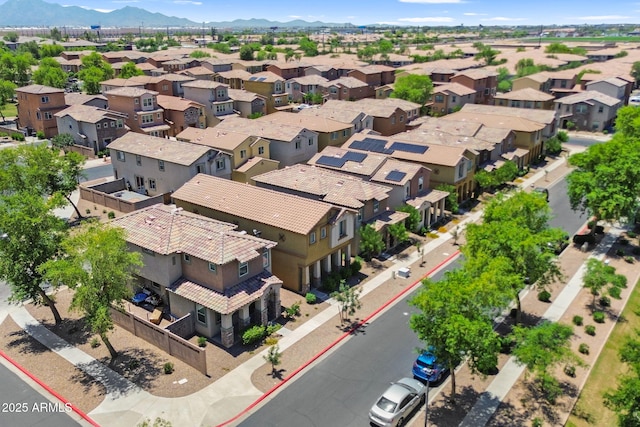 7718 W Pipestone Pl, Phoenix, AZ 85035 - aerial view of residential area with mountains