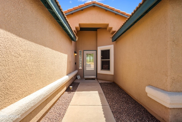 3501 Camino Bella Rosa, Sierra Vista, AZ 85650 - property entrance with stucco siding