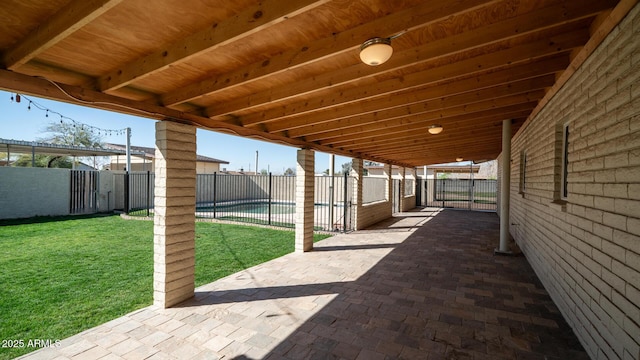 view of patio / terrace