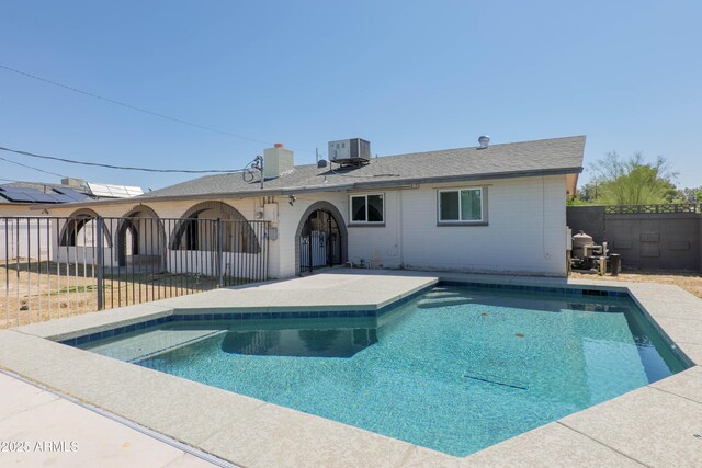 5802 N 61st Dr, Glendale, AZ 85301 - view of pool with central air condition unit