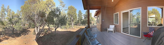 860 W Snow Creek Trl, Show Low, AZ 85901 - view of deck