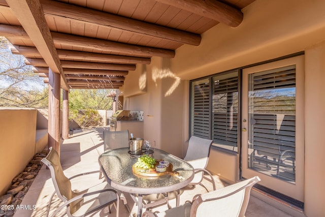 view of patio / terrace