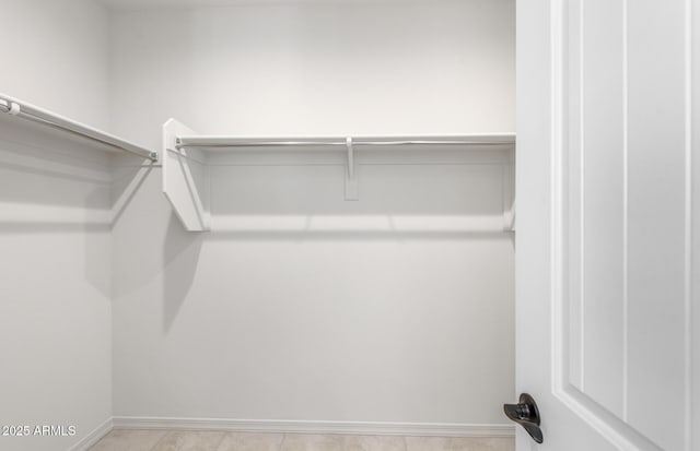 view of spacious closet