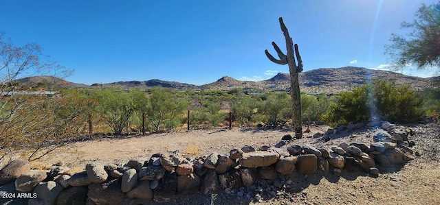 view of mountain feature