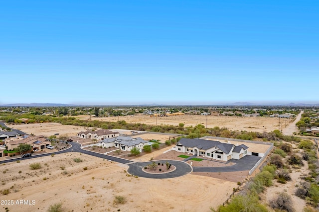 10760 W Golddust Dr, Queen Creek, AZ 85144 - drone / aerial view with a desert view and a residential view