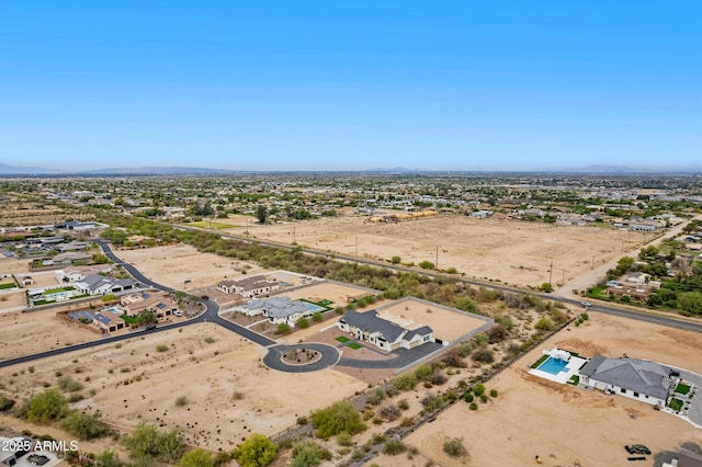 10760 W Golddust Dr, Queen Creek, AZ 85144 - drone / aerial view featuring view of desert