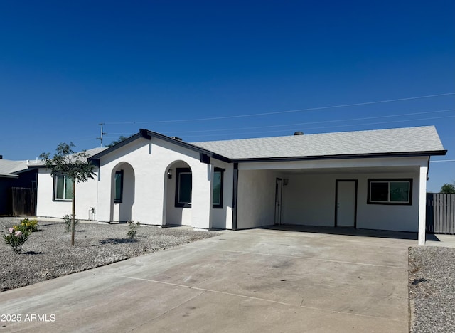 13202 N 40th Pl, Phoenix, AZ 85032 - single story home featuring an attached carport, concrete driveway, and stucco siding
