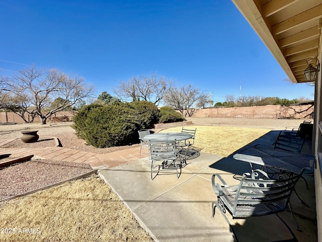 view of patio