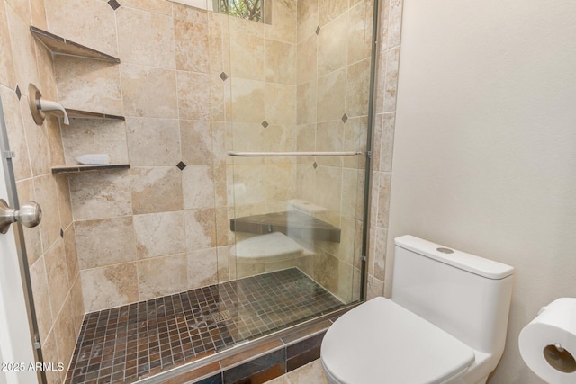 2256 S Las Flores, Mesa, AZ 85202 - full bathroom featuring toilet and a shower stall