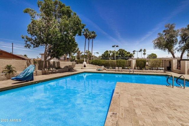 2256 S Las Flores, Mesa, AZ 85202 - view of pool featuring a patio