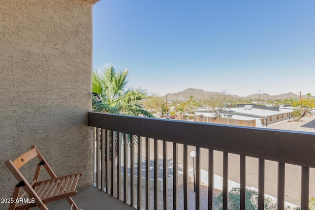 1401 E Puget Ave Unit 4, Phoenix, AZ 85020 - balcony featuring a mountain view
