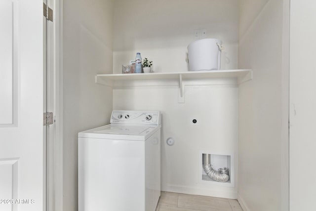 laundry area with washer / clothes dryer