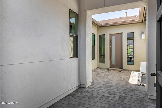 3822 E Canyon Pl, Chandler, AZ 85249 - entrance to property with a patio and stucco siding
