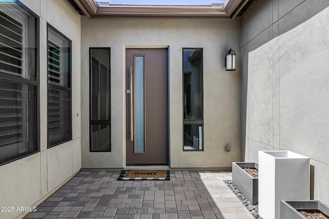 3822 E Canyon Pl, Chandler, AZ 85249 - property entrance featuring stucco siding and a patio