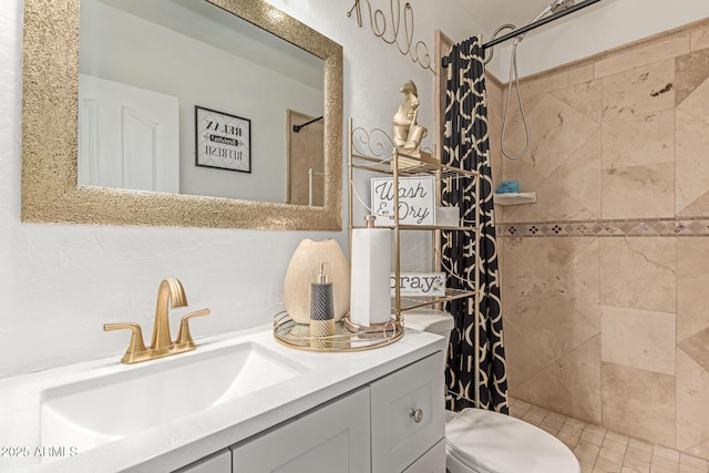 84 E Joseph Way, Gilbert, AZ 85295 - full bath featuring a tile shower and vanity