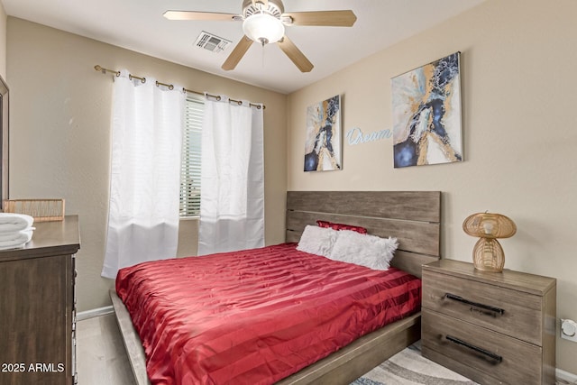 84 E Joseph Way, Gilbert, AZ 85295 - bedroom featuring wood finished floors and a ceiling fan