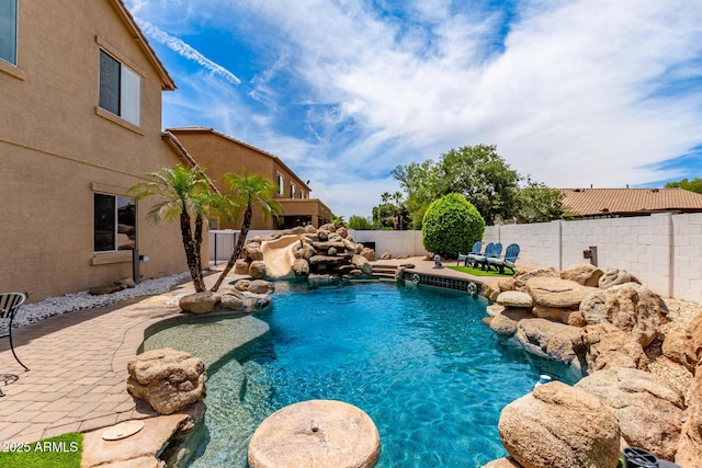 84 E Joseph Way, Gilbert, AZ 85295 - view of swimming pool with a fenced backyard and a patio
