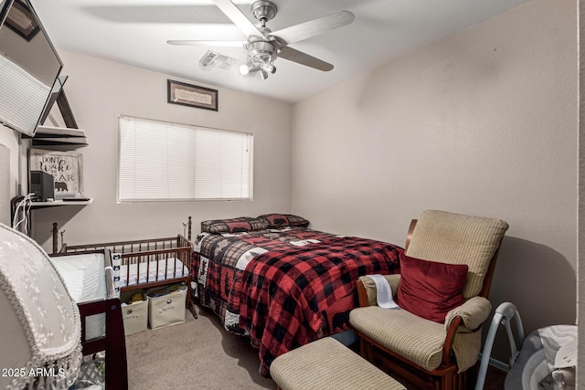 10566 E Bogart Ave, Mesa, AZ 85208 - bedroom with carpet floors and ceiling fan