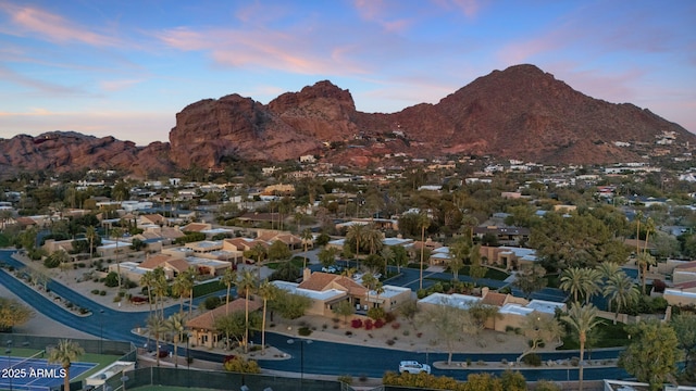 view of mountain feature