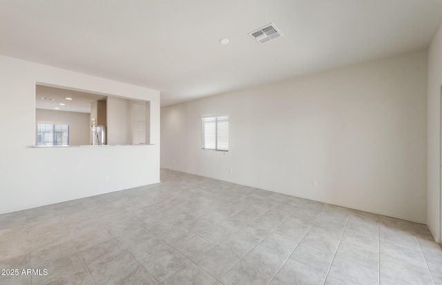 view of tiled empty room