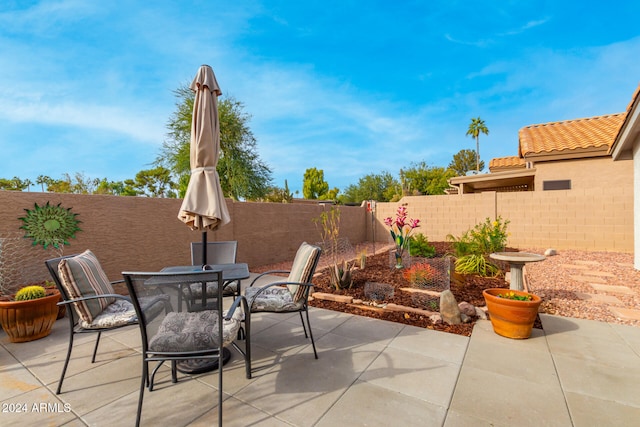 view of patio / terrace