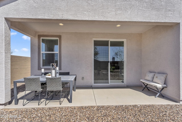 3309 E Malibu Dr, San Tan Valley, AZ 85143 - view of patio with fence