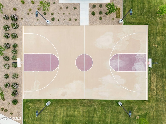 3309 E Malibu Dr, San Tan Valley, AZ 85143 - view of sport court with community basketball court
