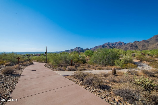 property view of mountains