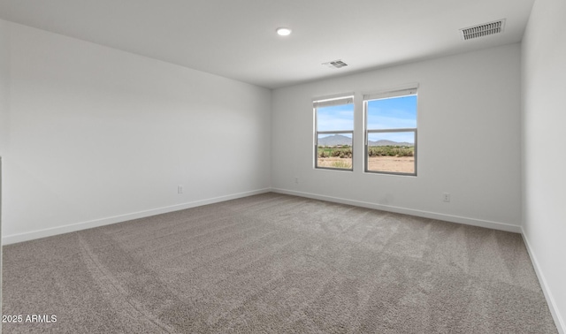 7420 S 76th Ln, Laveen, AZ 85339 - carpeted spare room featuring baseboards and recessed lighting