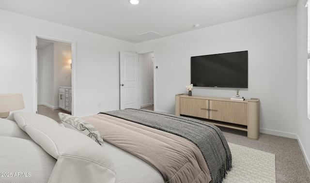 7420 S 76th Ln, Laveen, AZ 85339 - bedroom featuring baseboards, light carpet, and recessed lighting