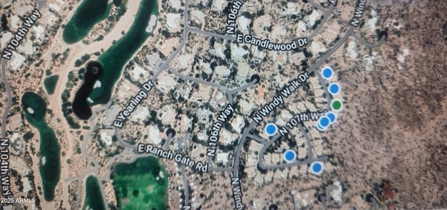 25555 N Windy Walk Dr Unit 64, Scottsdale, AZ 85255 - aerial overview of property's location