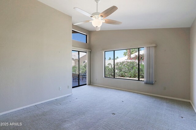 3928 N 151st Ave, Goodyear, AZ 85395 - carpeted empty room with baseboards and a ceiling fan