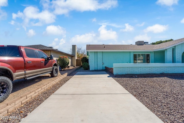 view of ranch-style house