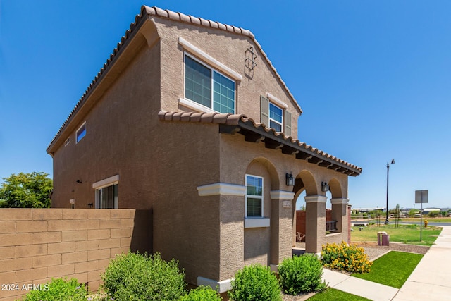 view of property exterior