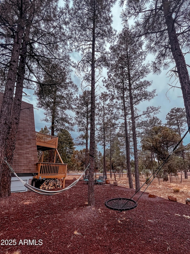 2124 Forest Park Dr, Overgaard, AZ 85933 - view of yard