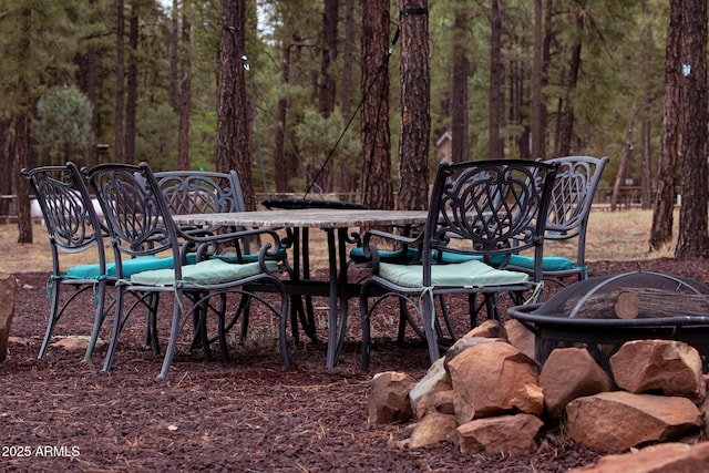 2124 Forest Park Dr, Overgaard, AZ 85933 - view of patio / terrace