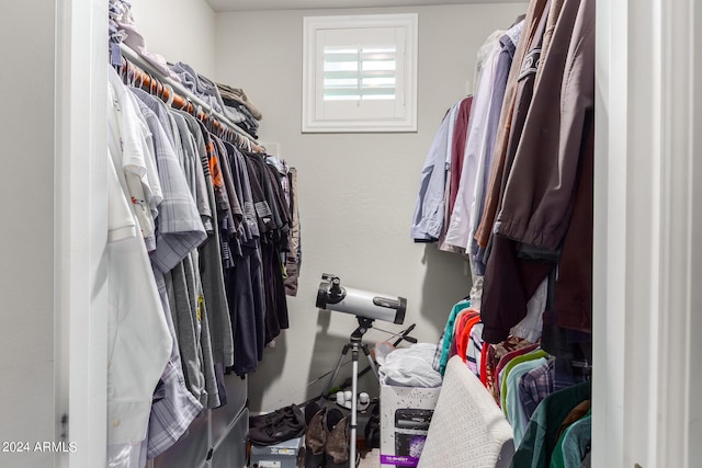 view of spacious closet