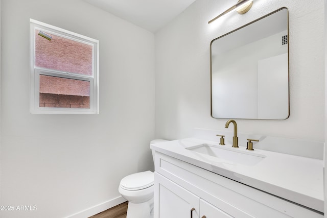5122 W Mercury Way, Chandler, AZ 85226 - half bath with vanity and wood finished floors