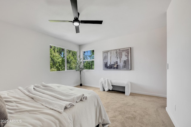5122 W Mercury Way, Chandler, AZ 85226 - carpeted bedroom featuring baseboards and a ceiling fan